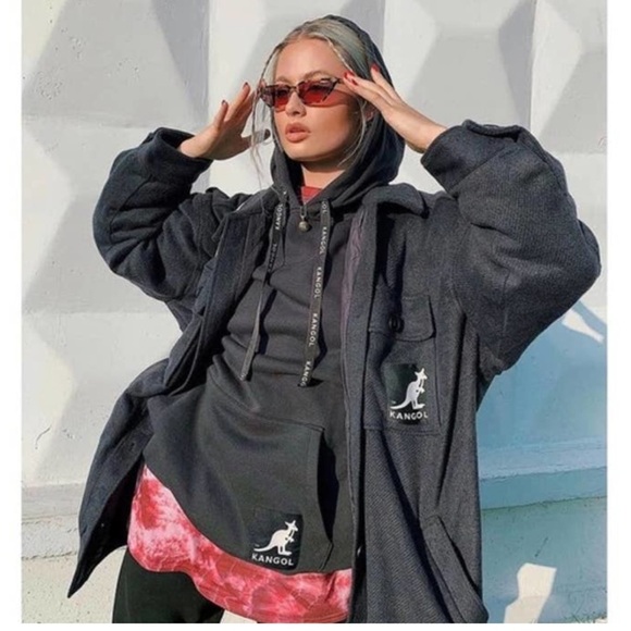 Kangol x H&M Oversized Shacket - Picture 5 of 7